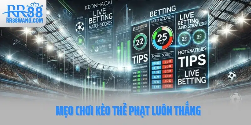 Mẹo chơi kèo thẻ phạt luôn thắng